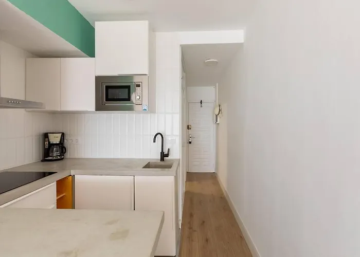 Apartamento Front Studio. Oceanview Terrace. Fastwifi *