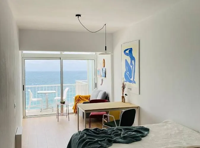 Apartamento Front Studio. Oceanview Terrace. Fastwifi *